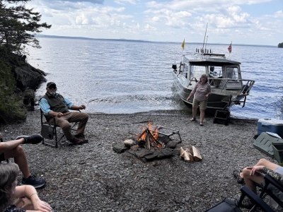 Moosehead Lake Beach Relaxation